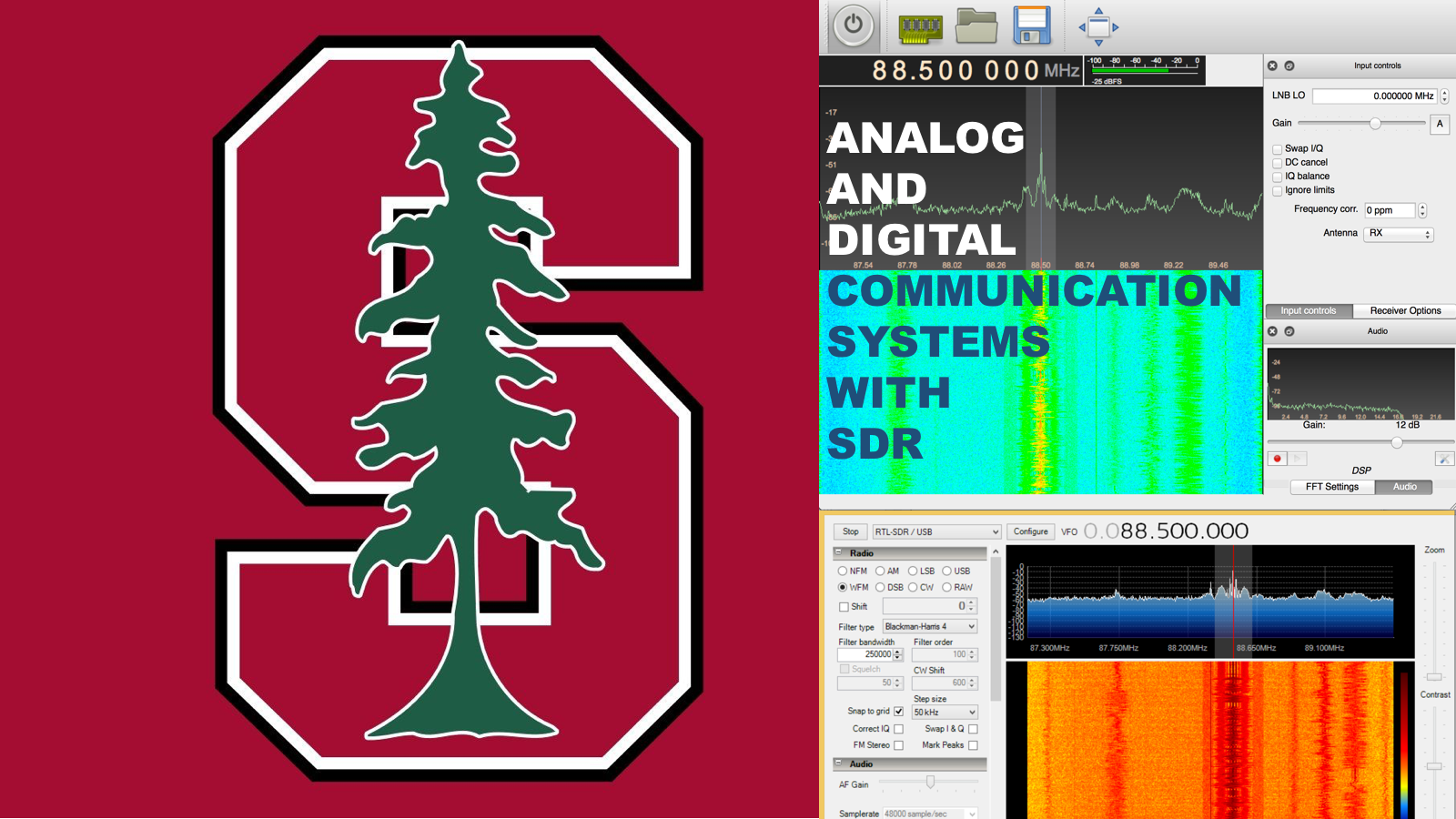 Stanford Analog and Digital Communications with SDR