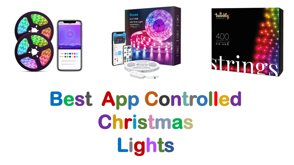 Best App Controlled Christmas Lights for 2023 OneSDR A Wireless