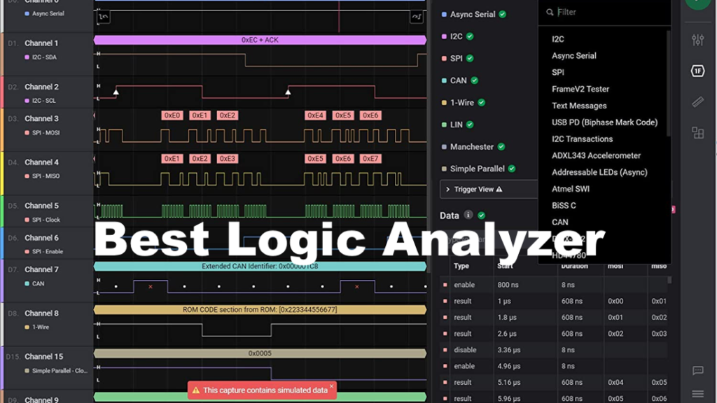 Best Logic Analyzer for 2023 OneSDR A Wireless Technology Blog