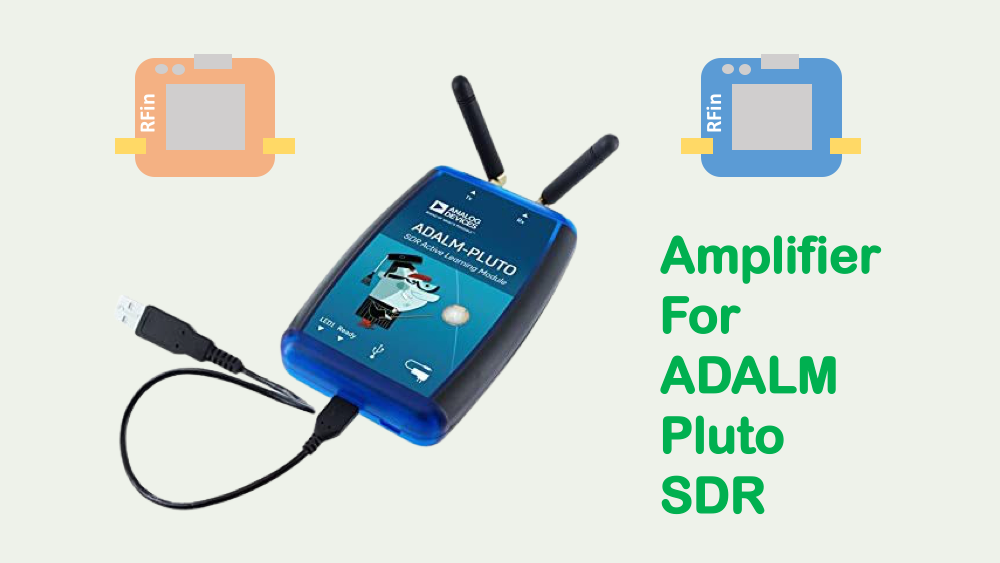 Amplifier for ADALM Pluto SDR