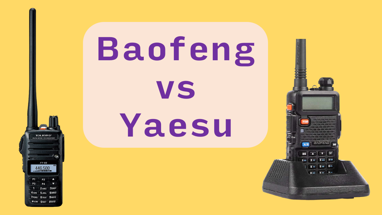 Baofeng vs Yaesu