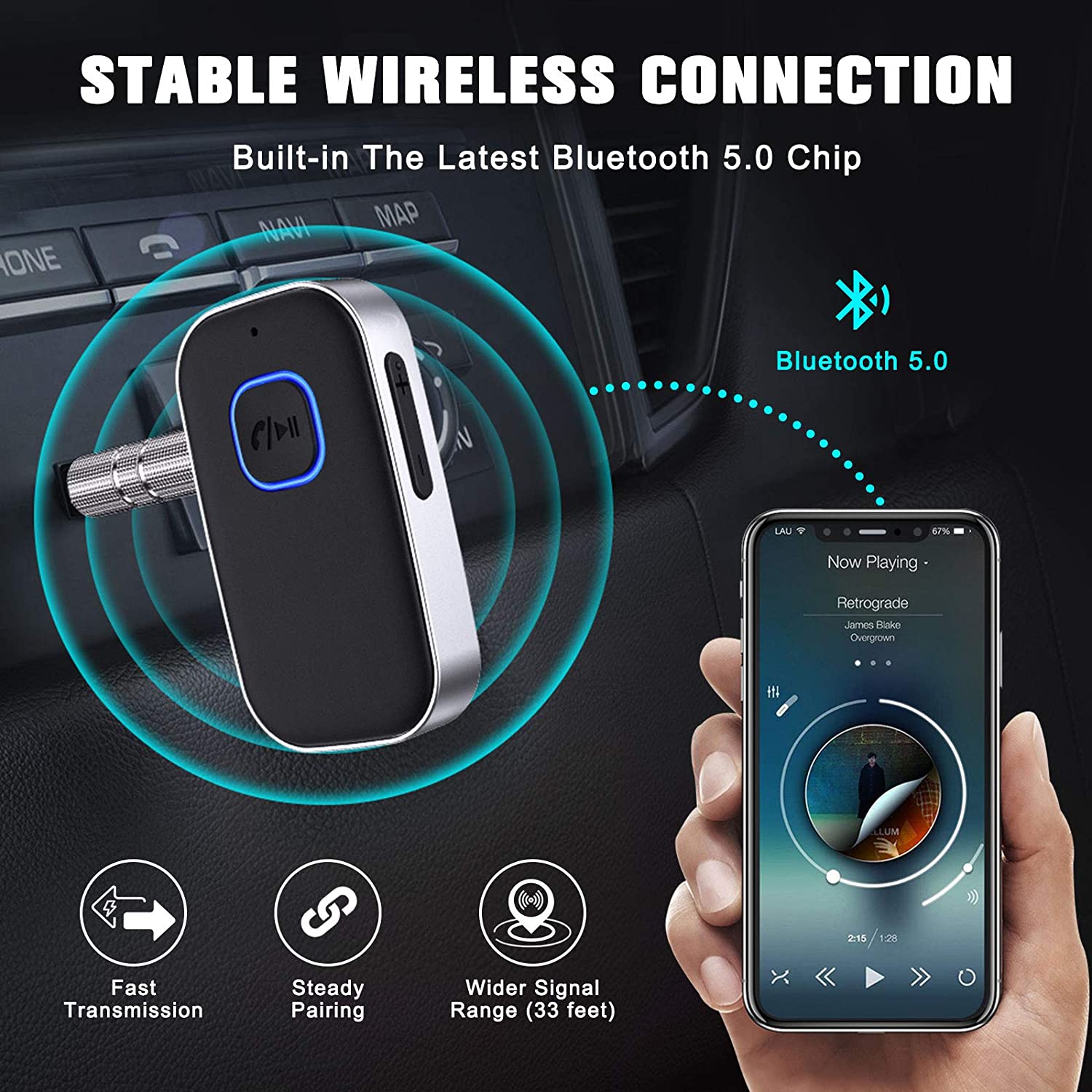 Best Bluetooth AUX Adapter for Car OneSDR A Wireless Technology Blog