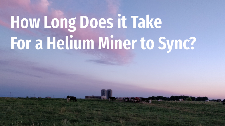 Helium Miner Sync