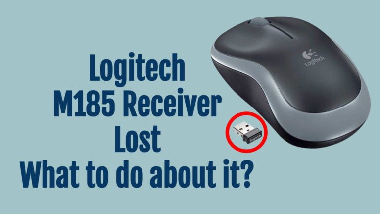 Logitech M185 Receiver Lost What To Do About It OneSDR A 