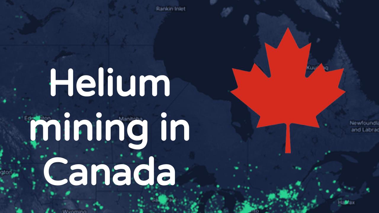 Helium Mining in Canada