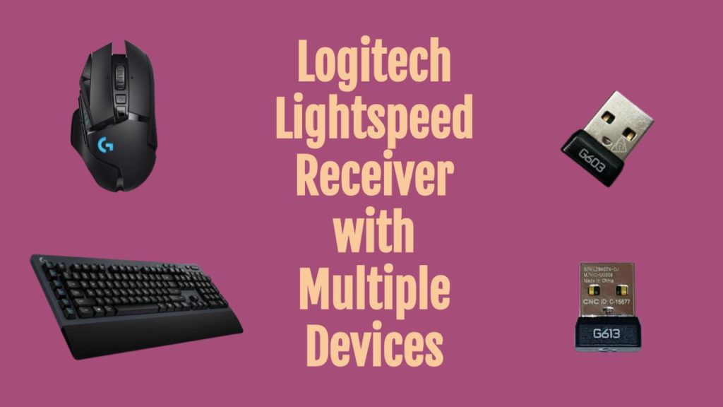 Logitech Lightspeed Receiver with Multiple Devices OneSDR A