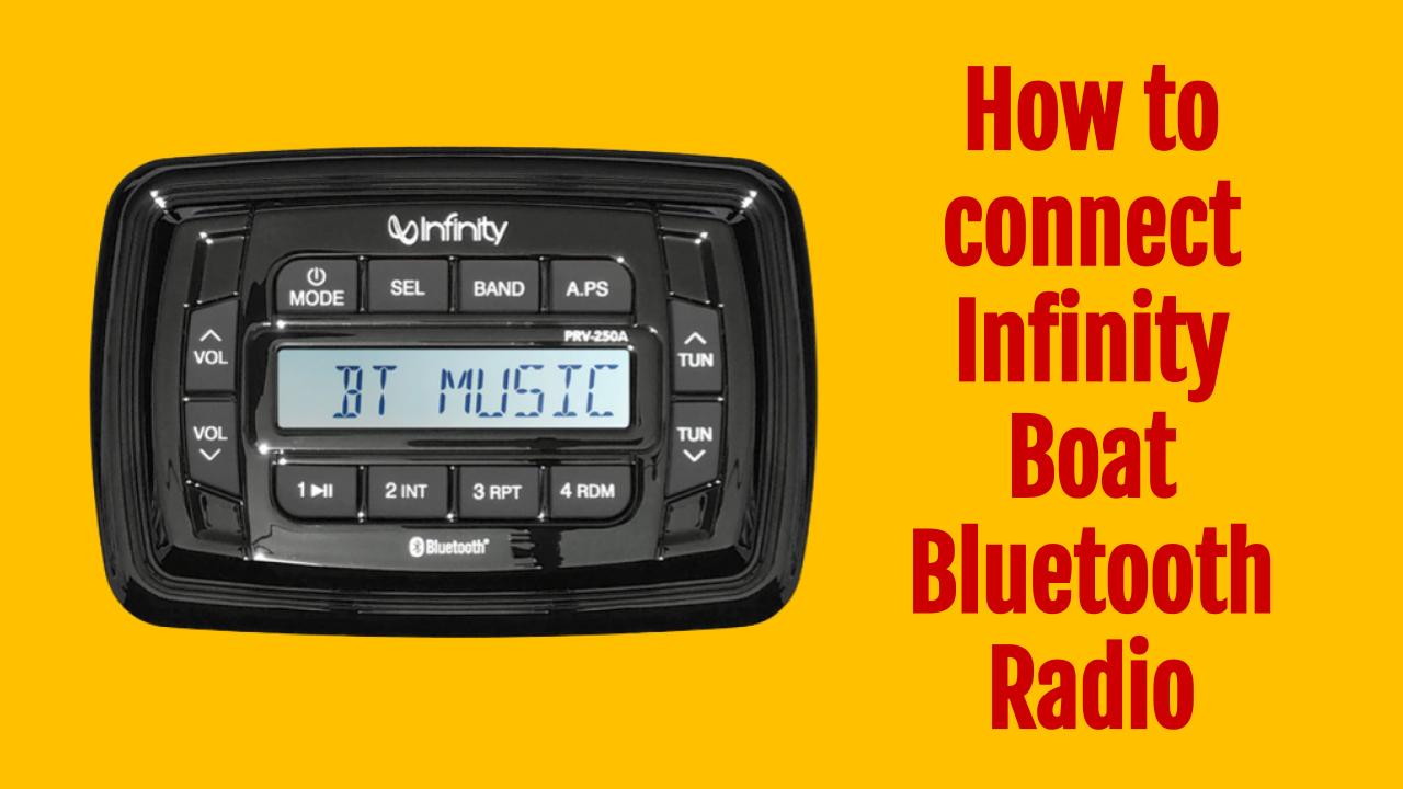 Connect Infinity Boat Bluetooth