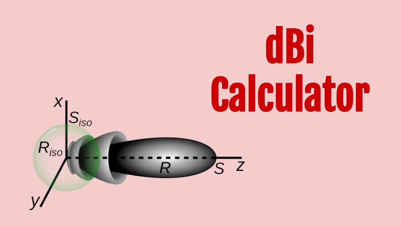 dBi Calculator