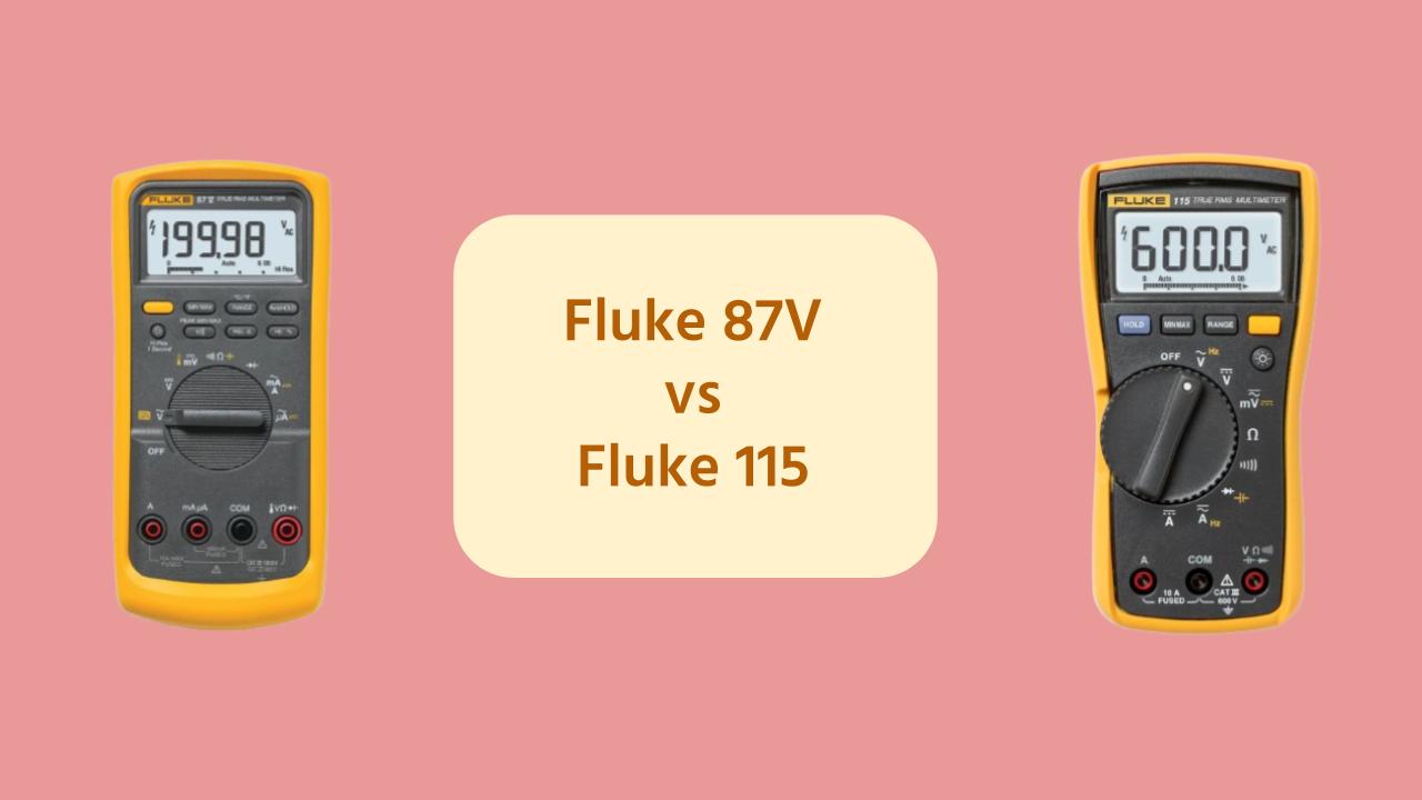 Fluke 87V vs Fluke 115 Multimeters - What's the difference? - OneSDR ...