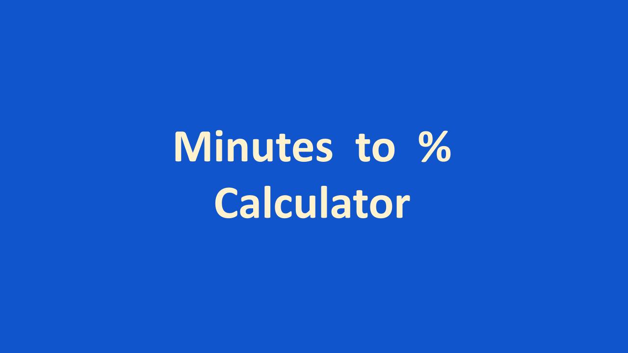 minutes-to-percentage-conversion-calculator-onesdr-a-technology-blog
