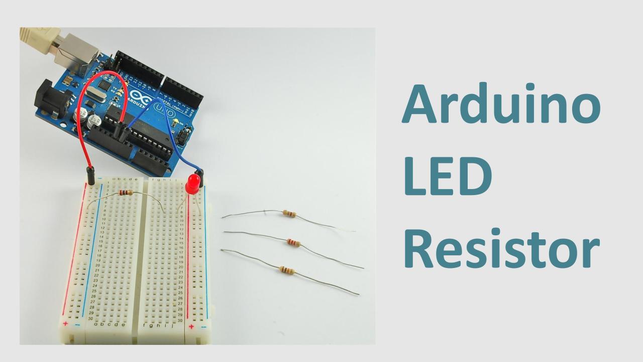 Arduino LED Resistor Value Calculator - OneSDR - A Technology Blog