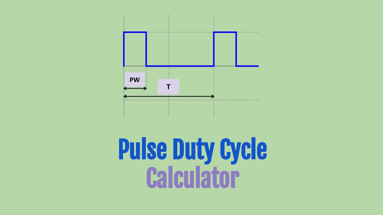 Duty cycle calculator onesdr technology finance