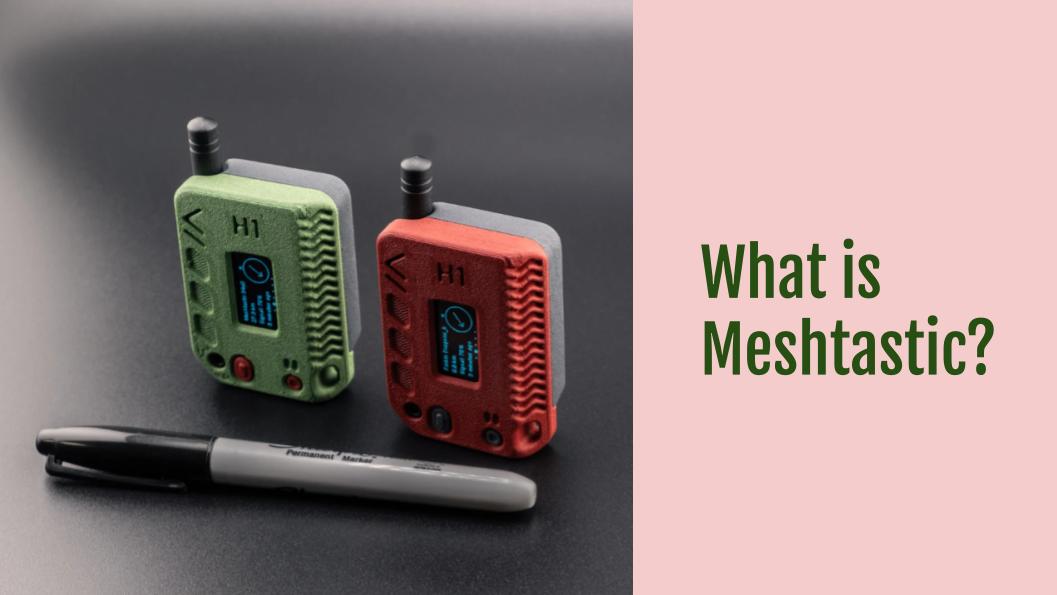 What is meshtastic a fun way to stay connected off the grid onesdr