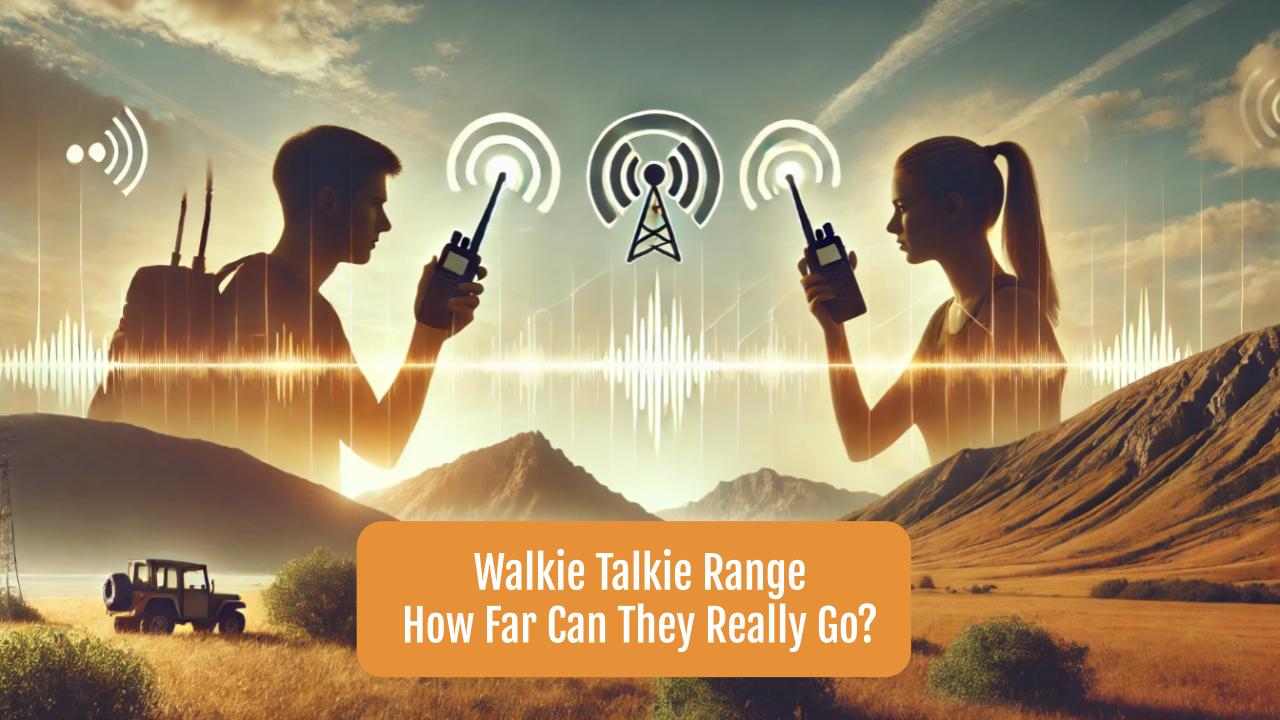 Walkie Talkie Range How Far Can They Really Go? OneSDR A