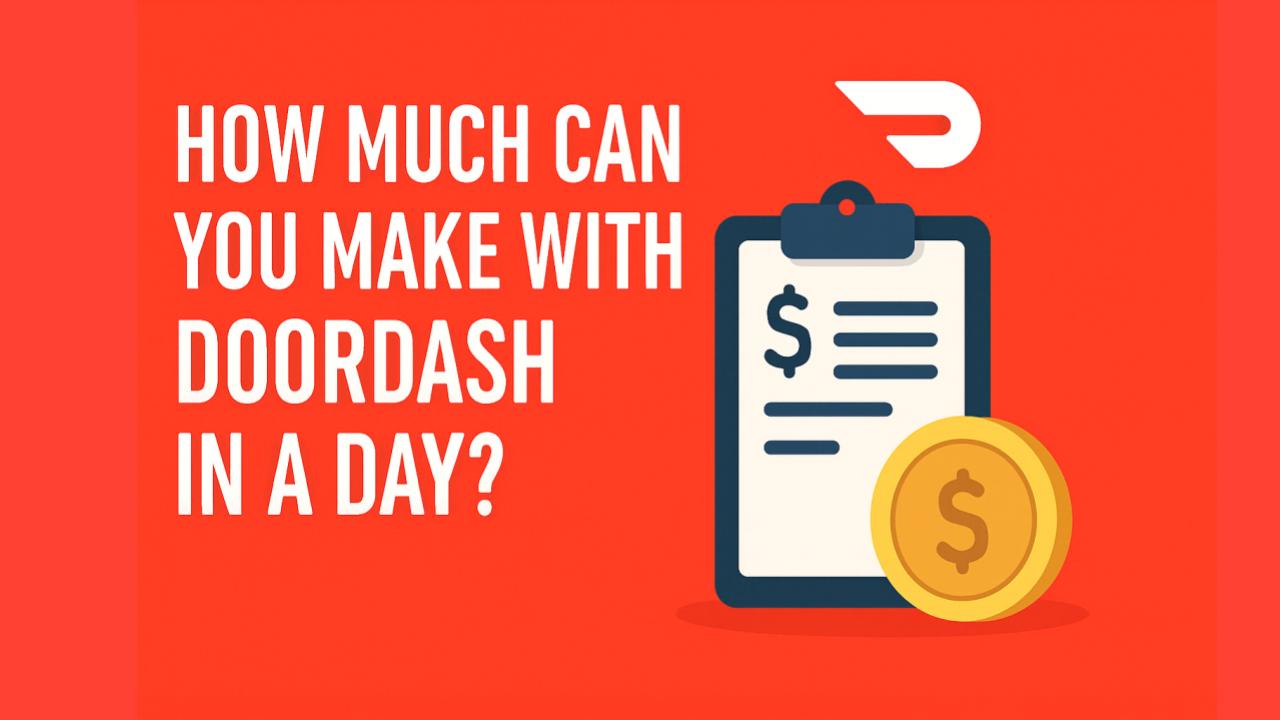 How Much Can I Make With DoorDash In A Day 2025 OneSDR Technology Doordash In A Day