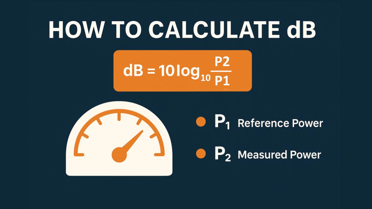 How to Calculate dB (Decibels) — Explained with Formula + Calculator ...