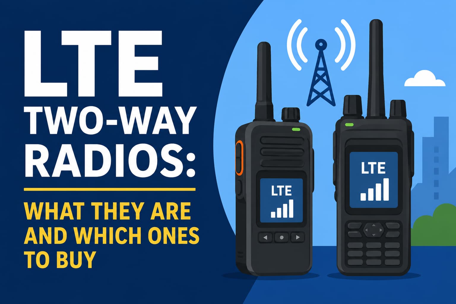 LTE Two-Way Radios: What They Are and Which Ones to Buy [2026] - OneSDR ...